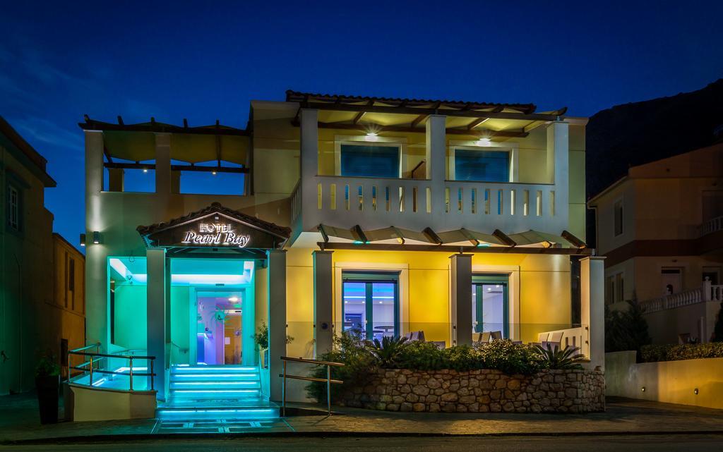 Pearl Bay Hotel Apartments Vrontádos Exterior foto