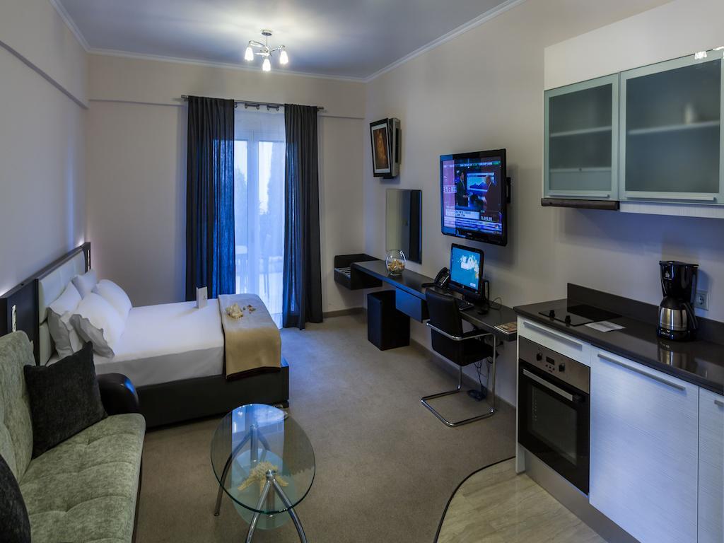 Pearl Bay Hotel Apartments Vrontádos Cameră foto